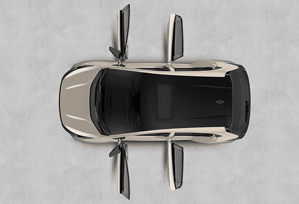 90-Degree Door Opening