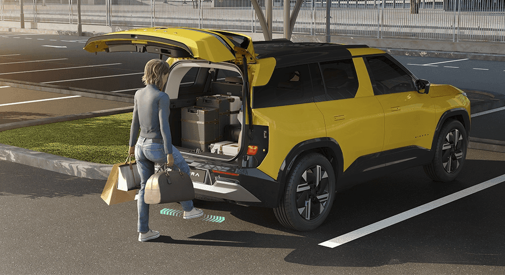 Powered Tailgate with Kick Sensor