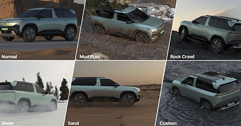 6 Terrain Modes